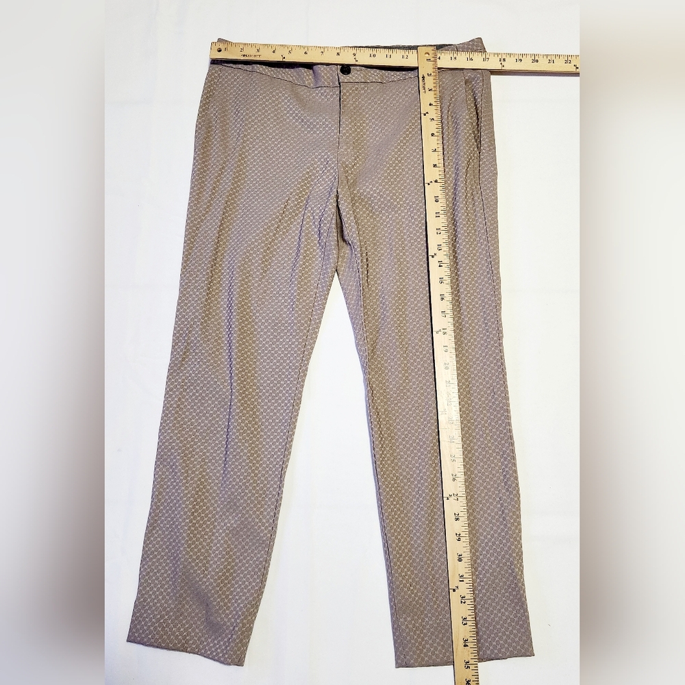 Banana Republic Pants Women’s Size 10 Hampton Fit Geometric Print Ankle Pant - Picture 5 of 9